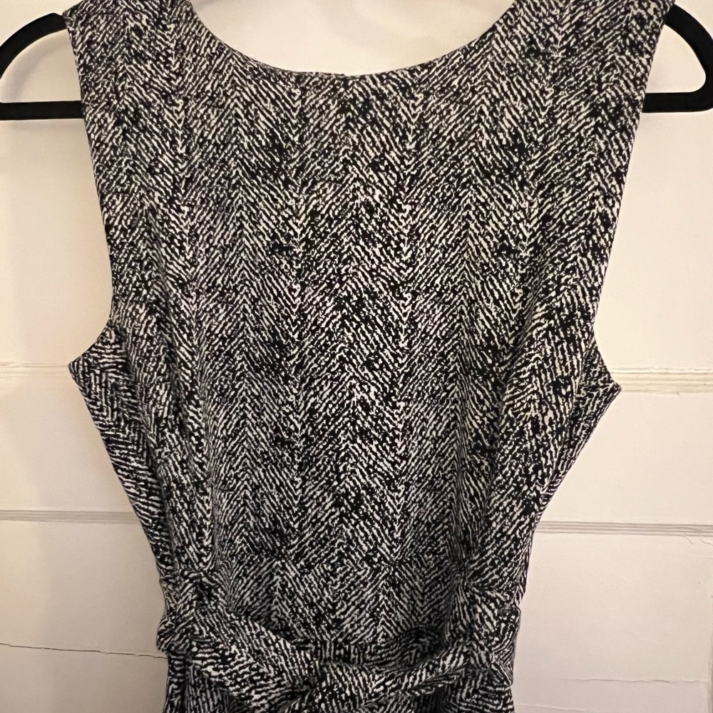 Calvin Klein Monochrome Patterned Dress